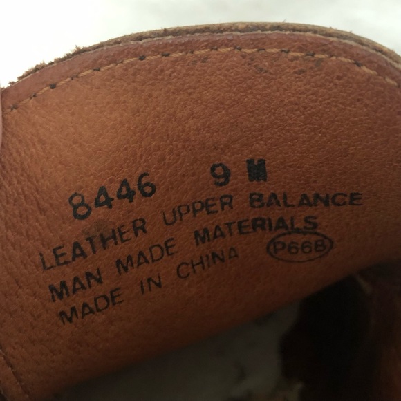 Vintage Wing Tip Leather Dress Shoes main image 6